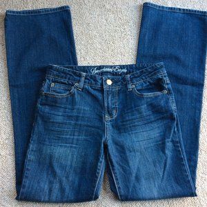American Eagle 8 long flare leg jeans